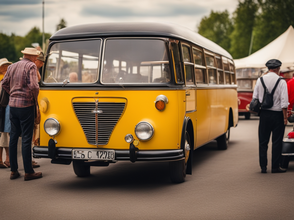 Oldtimertreffen mit Besuchern aus nah und fern